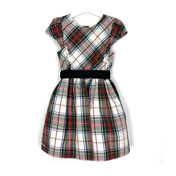 Polo Ralph Lauren Plaid Fit and Flare Dress - Picture 1 of 9